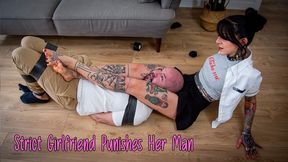 Strict Girlfriend Punishes Her Man (Femdom Bondage) - Spanish (sub:English), WMV, HD720