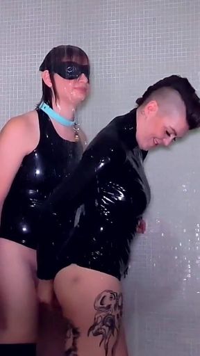 Cold Shower Teasing and Edging