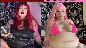 Bitchy Goth Drinks Fat Bimbo Juice