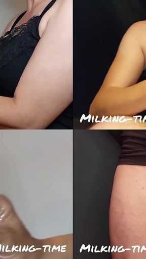 There's Dicks Everywhere! Split-screen Cumpilation 3 (milking-time)