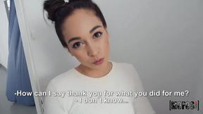 Jordi saves Slut from Trash w Cock!