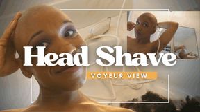 Head Shave: Voyeur View