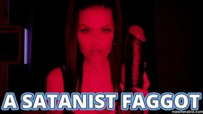 A FAGGOT SATANIST