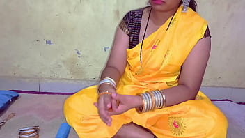 Hot Indian girl wearing a saree