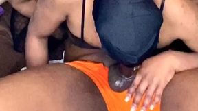 Eating pussy she can�t take it suck dick she fantastic