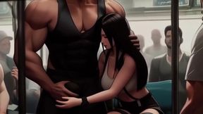 Tifa Always Meets the Most Interesting People on the Midgar Train