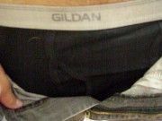 FTM Transman Jerks Off His T Dick in Workshop After a Long Sweaty Day