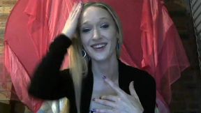 Blowjob and Handjob to a Big Dildo