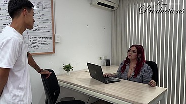 Religious Seminarian Confesses His Sins to Sexy Psychologist - Hardcore Taboo