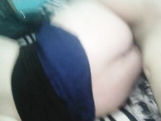 Side Screwing with My Skirted Girlfriend in Daybed