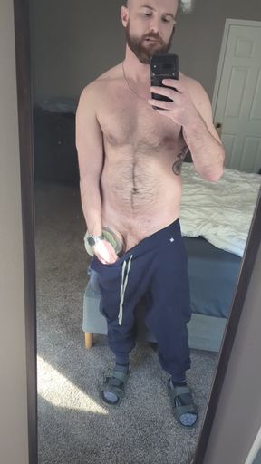 Amateur friends rub cocks in a circle jerk