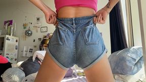 Denim tease