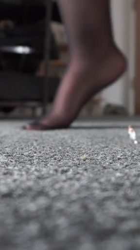 Giantess Plays Hide and Seek with Shrunken Colleagues