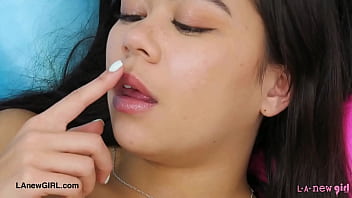 Cute latina model reveals her stunning figure