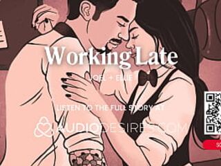After Hours Bang with Your Colleague – Public Sex & Teasing - Porn Erotic Story for Hotties