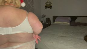 A Little Christmas Belly Play from Celia - MP4