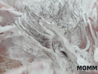 MOMMY4K. Mature brunette got so lewd and drilled young dude at their first rencounter