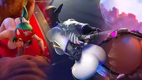 Sultry Anime Goddess Enjoys Steamy Multi-Cock Encounter in Hot Interracial Orgy