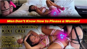 Kiki Cali Bound & Pegged to Explosive Orgasm by Claire Cummings