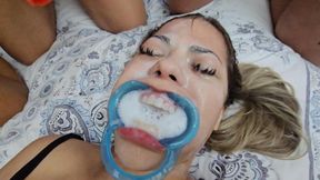 MOUTH OPENER GANG TO SPIT - VOL # 189 - SEVEN GIRL - NEW MF JUNE 2023 - CLIP 01 - Exclusive MF girls