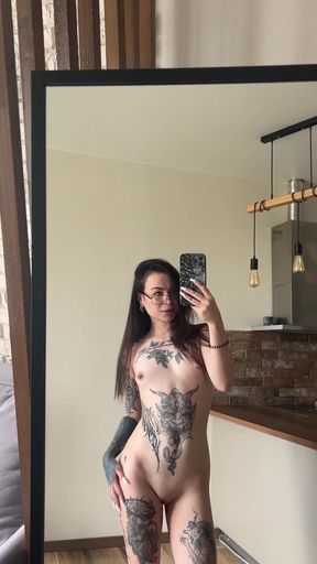 Tiny teen tit tease on OnlyFans