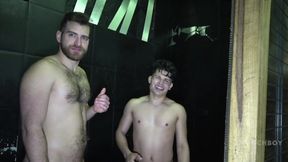 Young straight twink used raw by a hairy boy dominant