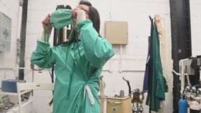 Sexy dentist in Peveril bondage