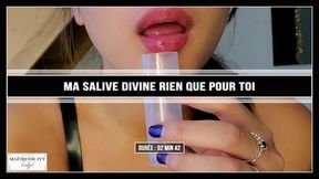 Ma salive divine dans un tube loser