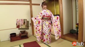 Mio Futaba Patiently Waiting For Her Husband to Come Home
