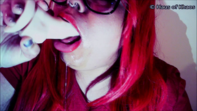 REDD: oral fixation and spit fetish