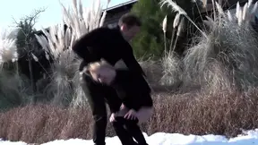 Wild blonde babes engage in a hot and steamy orgy