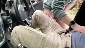 a construction guy with a big cock