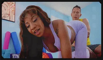 Yoga Threesome: Madison Morgan, September Reign & Mick Blue