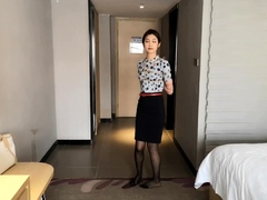 Chinese bondage - Xue Na air hostess