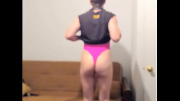 Sissy boy denver shoemaker jiggling his ass cheeks for men with big meat