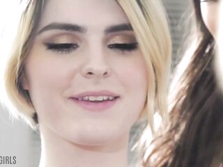 DevilsTGirls College Trans Gals Bang Each Other In A Three-some Before Going Out Clubbing