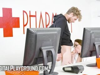 DIGITALPLAYGROUND - Chanel Preston Turns Michael's Visit Into A Sexy Lesson In Bedroom Confidence