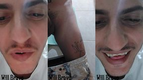 engoli meu leite, batendo punheta e falando putaria