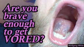 VORE FETISH - I know you're scared, let me VORE YOU! POV - ASMR - Wolfgang White