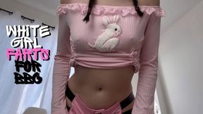 WHITE GIRL FARTS FOR BBC