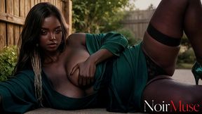 i left crimson finger bruises on this dark slut s juicy thighs while slamming my cock into her balls deep on the floor [ai]