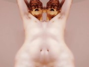 FTM Psychedelic Fantasy Trans Erotic Horror Mask Dance