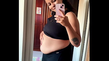 Bloated and Farting After Milkshake Massive Toilet Farts Explosion Naked Relief