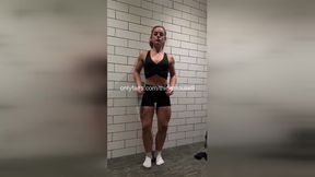 18yo's Insta Live Shock - Gloryhole Pussy Slip Caught!