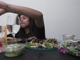 Genesis Hotty MukBang two