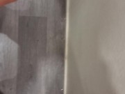 white kiwi bear from NZ shows off his Clone-a-willie replica cock