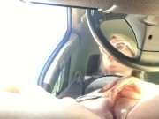 car masturbation floor view (outtakes)