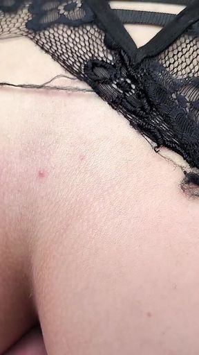 Cumshot in a Nice Ass in the Woods