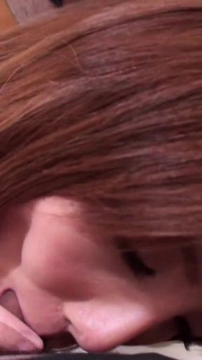 Sexy Japanese Yuna skipped class to play with boy's dildo and cock