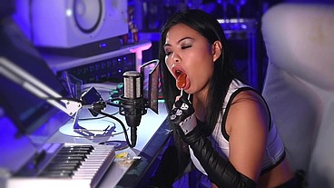 Cindy Starfall Tifa Cosplay ASMR